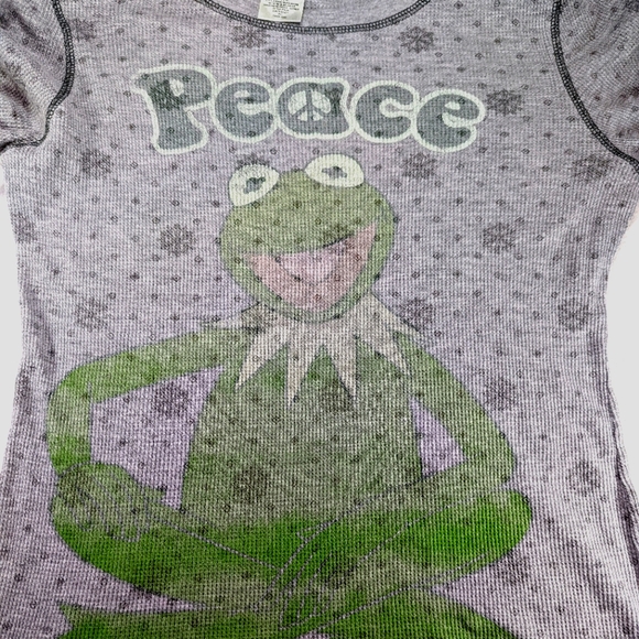 The Muppets 2008 Jerry Leigh Kermit The Frog Peace XXL Junior/Medium Adult - Picture 1 of 11